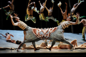 Benjamin Stewart and James Sofranko in Possokhov's Rite Of Spring. © Erik Tomasson