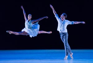 Sarah Nyfield and Robert Moore in "Serenade for Strings." Photo: Keith Sutter.
